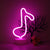 Musical Note Neon Lamp